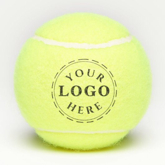Aangepaste tennisballen met uw Logo of ontwerp (Achterkant)