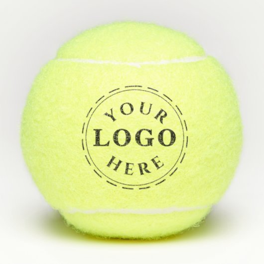 Aangepaste tennisballen met uw Logo of ontwerp (Voorkant)
