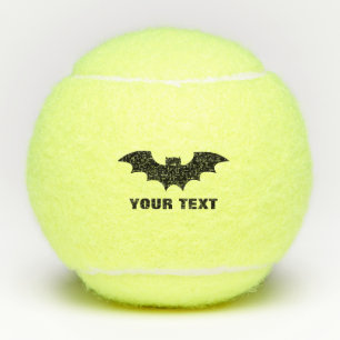 Aangepaste tennisballen met vleermuisvleugel