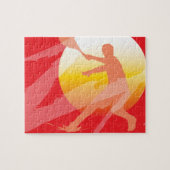 Aangepaste tennispuzzel voor kinderen legpuzzel (Horizontaal)