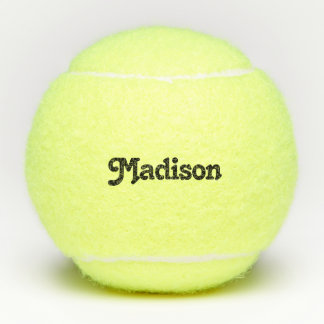 Aangepaste tennisspeler / Coach Name Tennis Balls Tennisballen