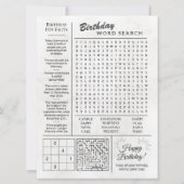 Aangepaste Terug in 1932 krant Verjaardag Kaart, T Feestdagenkaart (Achterkant)