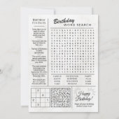 Aangepaste Terug in 1938 Krant Verjaardag Kaart, T Feestdagenkaart (Achterkant)