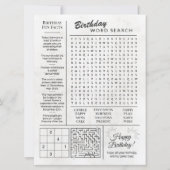 Aangepaste Terug in 1961 krant Verjaardag Kaart, T Feestdagenkaart (Achterkant)