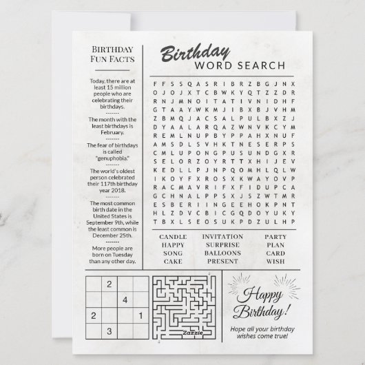 Aangepaste Terug in 1989 krant Verjaardag Kaart, T Feestdagenkaart (Achterkant)