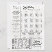 Aangepaste Terug in 1995 krant Verjaardag Kaart, T Feestdagenkaart (Achterkant)