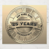 Aangepaste terugbetaling bier etiket (Enkel label)