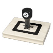 Aangepaste Test OK-tekst voor verpakkingsgebruik A Rubberstempel (Stempel)