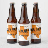 Aangepaste Texas Craft Beer Labels Bier Etiket (Flessen)