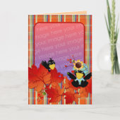 Aangepaste Thanksgiving fotokaarten Feestdagen Kaart (Voorkant)