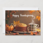 Aangepaste Thanksgiving Groeten Kaart (Voorkant)