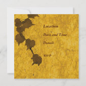 Aangepaste Thanksgiving Uitnodiging (Achterkant)