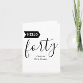 Aangepaste themastijl, elegante verjaardagsfeestje (Voorkant)