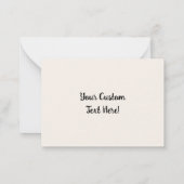 Aangepaste therapie voor beroepsmatig gebruik tege notitiekaartje (Achterkant)