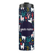 Aangepaste thermische alpaca-trommel thermosbeker (Voorkant)