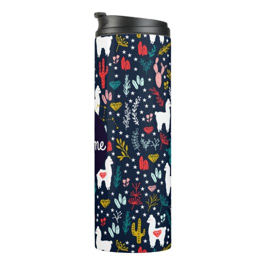 Aangepaste thermische alpaca-trommel thermosbeker (Geroteerd rechts)