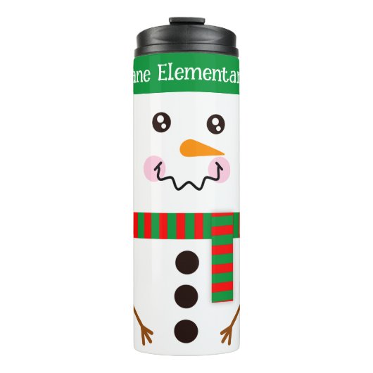 Aangepaste thermische getumbler voor Winter Holida Thermosbeker (Voorkant)