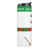 Aangepaste thermische getumbler voor Winter Holida Thermosbeker (Gedraaid links)