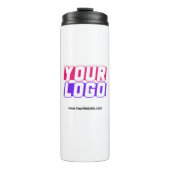 Aangepaste thermische getumblers voor Logo - Voeg  Thermosbeker (Voorkant)
