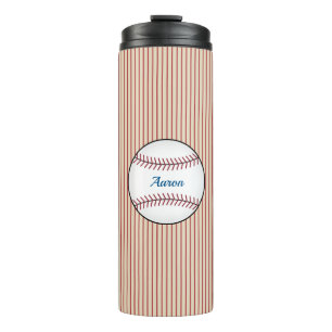 Aangepaste thermische honkbal koffiebeker thermosbeker