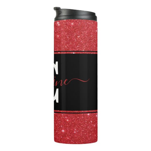 Aangepaste thermische kleurbloktumbler thermosbeker (Geroteerd rechts)