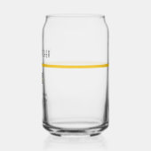 Aangepaste thin Gold Line Flag 911 Dispatcher Blikvorm Glas (Links)