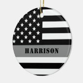 Aangepaste thin line correctiefunctie keramisch ornament (Links)