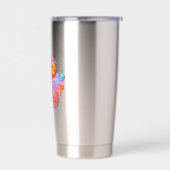 Aangepaste Thor Koper Geïsoleerde Fles Drinkbeker (Links)