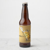 Aangepaste thuis gebrouwen bier etiket (Voorkant)