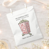 Aangepaste thuisbioscoop bedankzakje (Geknipt)