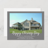 Aangepaste thuisfoto Verkoper Fijne sluitingsdag (Voorkant / Achterkant)