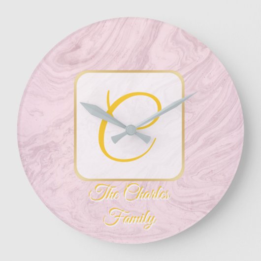 Aangepaste thuisklok grote klok (Voorkant)