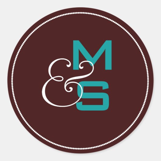 Aangepaste ticker ronde sticker (Voorkant)