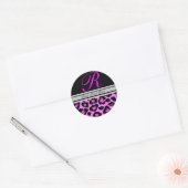Aangepaste ticker ronde sticker (Envelop)