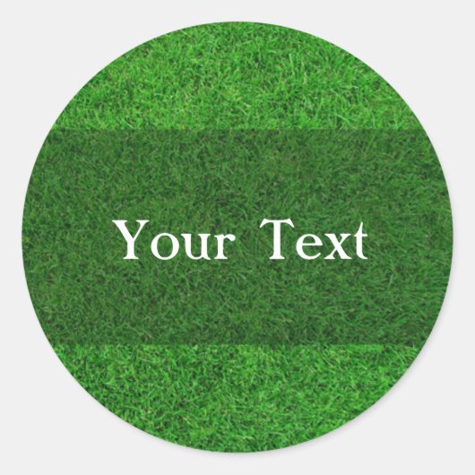 Aangepaste ticker ronde sticker (Voorkant)