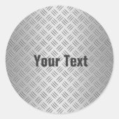 Aangepaste ticker ronde sticker (Voorkant)