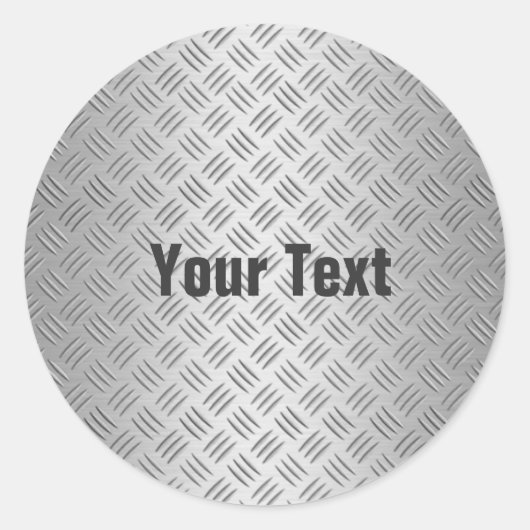 Aangepaste ticker ronde sticker (Voorkant)