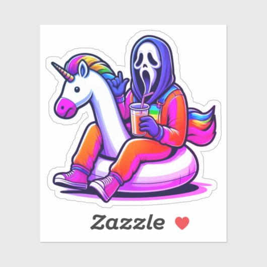 Aangepaste ticker sticker (Vel)