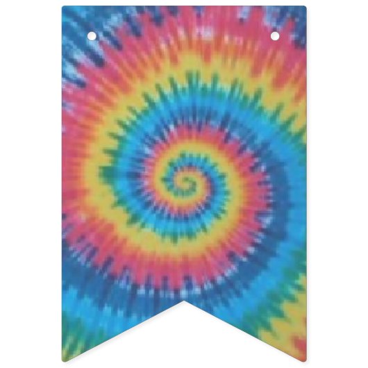 Aangepaste Tie Dye Banner (Eerste vlag)