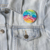 Aangepaste Tie Dye Button (In situ)