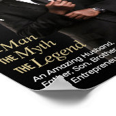 Aangepaste tijdschriftcover voor hem Mannen verjaa Poster (Hoek)