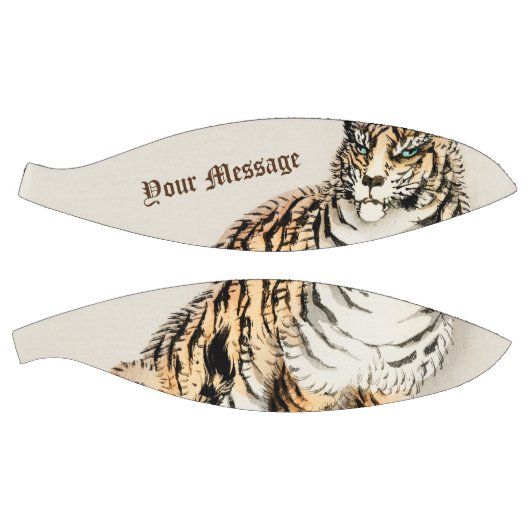 Aangepaste tijger door Kōno Bairei Japanse illustr Basketbal (Panelen)