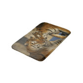 Aangepaste tijger van wilde dieren badmat (Gekanteld)