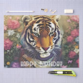 Aangepaste tijgertekst tissuepapier (Craft)