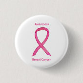 Aangepaste tinnen bint ronde button 3,2 cm (Voorkant)