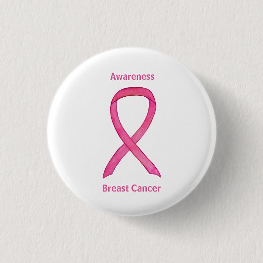 Aangepaste tinnen bint ronde button 3,2 cm (Voorkant)