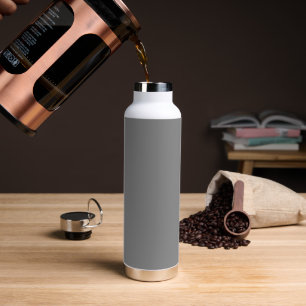 Aangepaste Titanium Grijs Geïsoleerde Fles