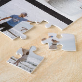 Aangepaste titel Collage Editable Color Photo Puzz Legpuzzel (Zijkant)