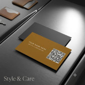 Aangepaste titel magneetkaart met QR-code