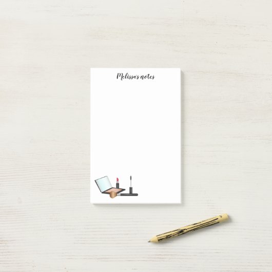 Aangepaste titel maken van items post-it® notes (Op bureau)